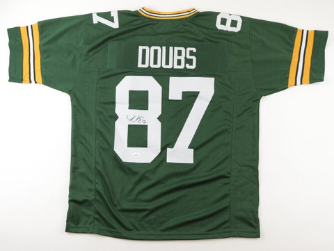 Romeo Doubs Signed Green Bay Packers Jersey (JSA) 2022 4th Round Pck / Nevada WR