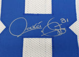 Rahib "Rocket" Ismail Signed Dallas Cowboys Home Jersey (Beckett) Notre Dame W.R