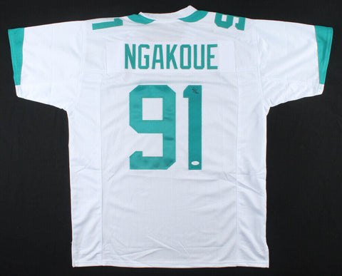 Yannick Ngakoue Signed Jaguars Jersey (JSA COA) Jacksonville 2016 3rd Round Pick