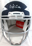 Dak Prescott Autographed Cowboys F/S AMP Speed Authentic Helmet-Beckett W Holo