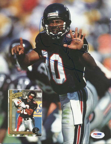 Falcons Andre Rison Authentic Signed Beckett Magazine Back Cover PSA/DNA #U42940