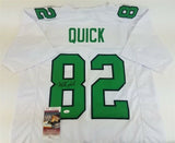 Mike Quick Signed Philadelphia Eagles Jersey (JSA COA) 5xAll Pro Wide Receiver
