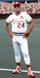 Whitey Herzog Signed Cardinals Jersey (JSA COA) St. Louis Manager 1980-1990