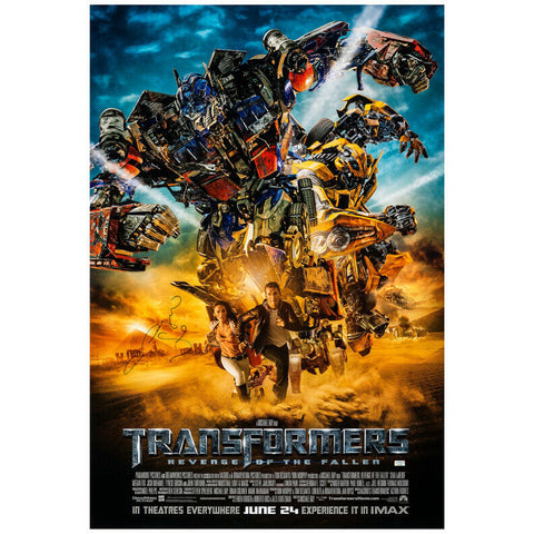 Megan Fox Autographed Transformers Revenge of the Fallen Original 27x40 Poster
