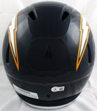 Doug Flutie Autographed F/S 88-06 Chargers Speed Helmet-Beckett W Hologram
