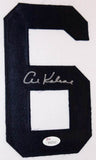 Al Kaline Signed Tigers 43 x35" Custom Framed Jersey (JSA) World Series Champion
