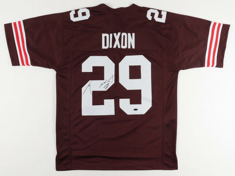 Hanford Dixon Signed Cleveland Jersey Inscribed "Top Dawgs!" & "Go Browns !"