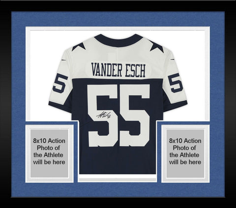 Frmd Leighton Vander Esch Dallas Cowboys Signed Navy Alternate Limited Jersey