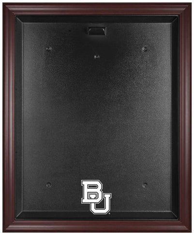 Baylor Bears Mahogany Framed Logo Jersey Display Case Authentic