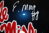 Elijah Moore Autographed Ole Miss Rebels Authentic Speed Helmet JSA 34931