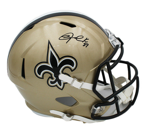 Jared Cook Signed New Orleans Saints Speed Full Size NFL Helmet