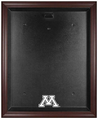 Minnesota Golden Gophers Mahogany Framed Logo Jersey Display Case - Fanatics