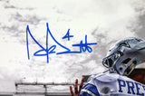 Dak Prescott Autographed Dallas Cowboys 8x10 Back Spotlight Photo-Beckett W Holo