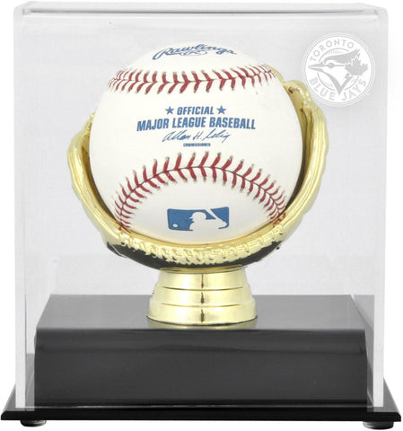 Blue Jays Gold Glove Single Baseball Logo Display Case-Fanatics