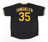 Manny Sanguillen Signed Pittsburgh Pirates Jersey RSA Holo 2xWorld Series Champ