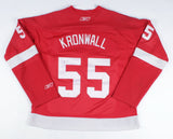 Niklas Kronwall Signed Detroit Red Wings Rebook NHL Style Jersey (JSA COA)