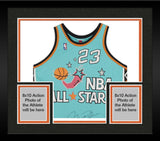 FRMD Michael Jordan Bulls Signed Mitchell & Ness Embroidered 1996 ASG Jersey-UD