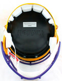 Odell Beckham Signed LSU Tigers F/S Speed Helmet-Beckett W Hologram *Black