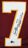 Joe Theismann Autographed Maroon Pro Style Jersey w/SB Champs-Beckett W Hologram