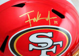 Frank Gore Signed F/S San Francisco 49ers Flash Speed Helmet-Beckett W Hologram
