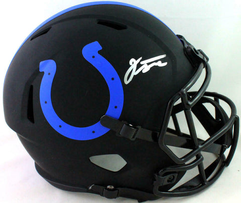 Jonathan Taylor Autographed Indianapolis Colts Eclipse Speed FS Helmet- Fanatics