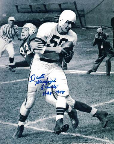 Dante Lavelli Autographed/Signed Cleveland Browns 8x10 Photo 27860