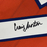 Autographed/Signed CRAIG MORTON Denver Orange Football Jersey JSA COA Auto