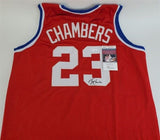 Tom Chambers Signed Phoenix Suns 1990 All Star Game Jersey (JSA COA) Pwr Forward