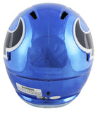Texans J.J. Watt Authentic Signed Chrome Full Size Speed Rep Helmet JSA Witness