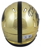 Mike Alstott Signed Purdue Boiler Makers Alternate Speed Mini Helmet (Beckett)