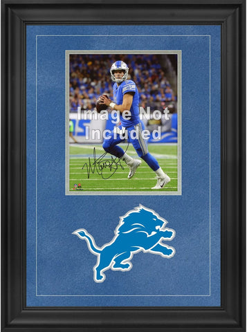 Detroit Lions Deluxe 8" x 10" Vertical Photograph Frame with Team Logo