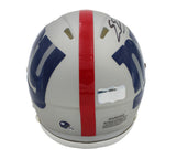 Evan Engram Signed New York Giants Speed AMP NFL Mini Helmet