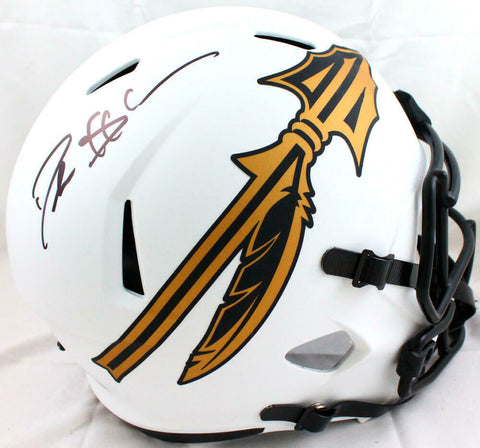 Deion Sanders Signed FSU Seminoles F/S Lunar Speed Helmet-Beckett W Hologram