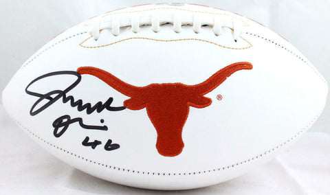 Joseph Ossai Autographed Texas Longhorns Logo Football-Beckett W Hologram *Black