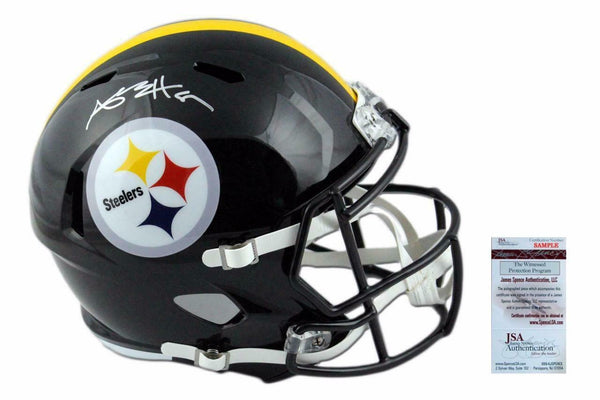 Pittsburgh Steelers Antonio Brown Autographed Signed Speed Helmet - JSA