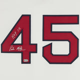 Pedro Martinez Red Sox SignedMitchell & Ness Auth Jersey w/HOF 15 Insc