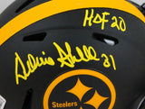 Donnie Shell Signed Steelers Eclipse Speed Mini Helmet w/ HOF-Beckett W Hologram
