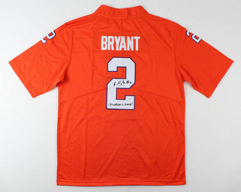 Kelly Bryant Signed Clemson Tigers Jersey Inscribed "2xNational Champ!"(JSA COA)