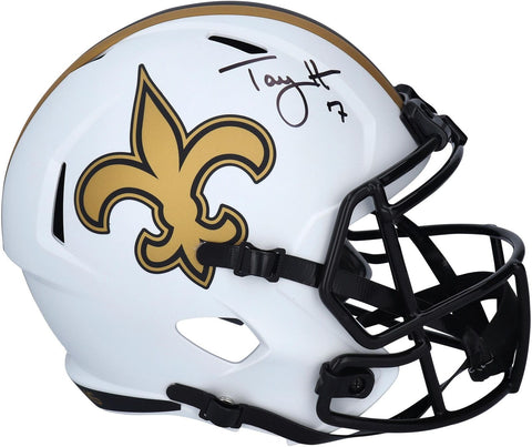 Taysom Hill New Orleans Saints Signed Lunar Eclipse Alternate Replica Helmet