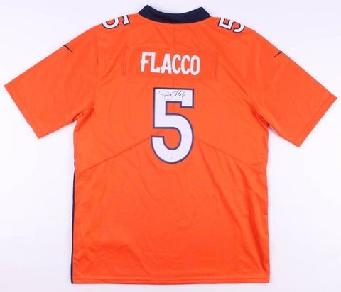 Joe Flacco Signed Denver Broncos Custom Jersey (JSA COA)Super Bowl XLVII Champ