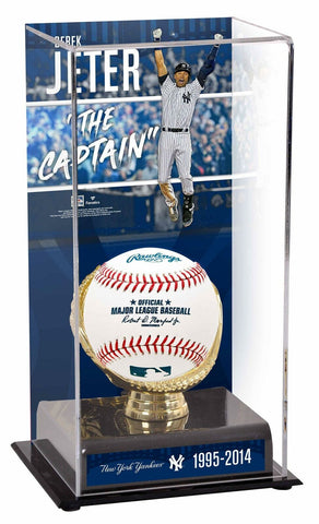 Derek Jeter New York Yankees Final Game Display Case with Image