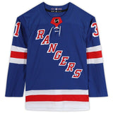 IGOR SHESTERKIN Autographed "NHL Debut 1/7/20" Rangers Authentic Jersey FANATICS