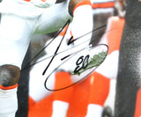 JARVIS LANDRY AUTOGRAPHED 16X20 PHOTO CLEVELAND BROWNS BECKETT BAS STOCK #178973
