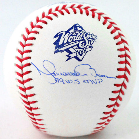 Mariano Rivera Autographed Rawlings OML 99 WS Baseball W/ 99 WS MVP- JSA Auth