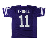 Mark Brunell Signed Washington Custom Purple Jersey