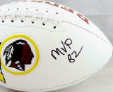 Mark Moseley Autographed Washington Redskins Logo Football w/ 82 MVP- JSA W Auth