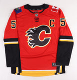 Mark Giordano Signed Calgary Flames Captain Jersey (Frozen Pond) 7xAll Star Def.