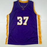 Autographed/Signed RON ARTEST Los Angeles Purple Basketball Jersey PSA/DNA COA