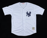 Roy White Signed Jersey Inscribed "Lifetime Yankee 1965-79" & "1977-78 WS Champs
