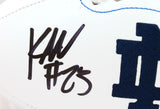 Kyren Williams Autographed Notre Dame Logo Football-Beckett W Hologram *Black